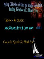 Tuần 32 Môn : Tập đọc