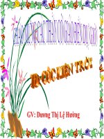 TẬP ĐỌC: CÓC KIỆN TRỜI