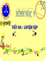 Luyện tập Tứ giác nội tiếp