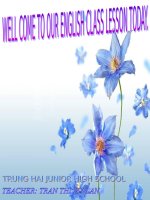 UNIT 13. LESON 3.(ENGLISH 8)