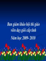 Duc tinh gian di. Thi giao vien gioi Tinh