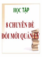 Đổ mới sự lãnh đạo và quả lý trong trường học