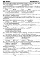 bài tập trắc nghiệm hữu cơ