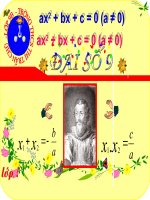 Luyện tập Hệ thức vi et