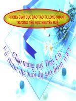 Mot so loai vat song duoi nuoc