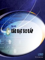 Bài 40: Các Hạt Sơ Cấp