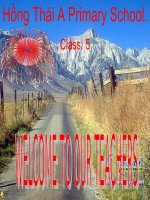 Unit 4(A1,2,3) Lop 5