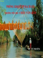 HOẠT ĐỘNG SẢN XUẤT CỦA NGƯỜI DÂN ĐỒNG BẰNG NAM BỘ