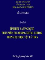 Báo cáo đề tài: