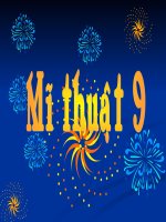 Tiết 4 MT 9. Tạo dáng và trag trí túi xách