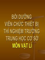 Tập huấn thiết bi