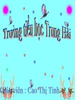 Tự nhiên xã hội lớp 2 theo chuẩn