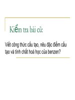 Tiết 50 - Dầu mỏ và khí thiên nhiên