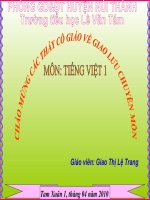 GLCM MON TIENG VIET LOP 1.PPT