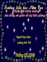 Chu vi hình chữ nhật-hình tam giác- Thế NC