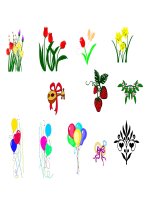 họa tiết trang trí bài giảng