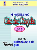 Bài 6 Họ­p tác cùng phát triển
