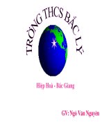 Tiết 59.Thiên nhiên Châu Âu (tiếp theo)