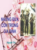 Những đứa con trong gia đình_ TK
