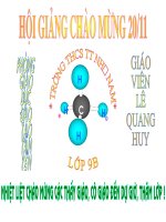 Tinh chat hoa hoc cua kim loai (Cuc hay)
