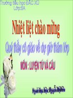 LTVC.Nam và nữ tuần 31