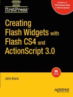 creating flash widgets with flash cs4 and actionscript 3.0