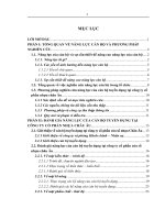 Chuyên đề nâng cao năng lực của cán bộ tuyển dụng tại công ty cổ phần nhựa châu âu