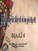 BÀI 21: THÀNH PHỐ HỒ CHÍ MINH