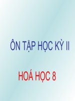 ÔN TẬP HKII (HÓA 8)