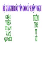 tiết 76 : Luyện tập