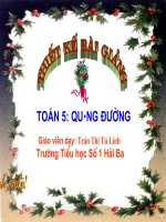 Toán Quãng đường