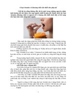 6 loại vitamin và khoáng chất thiết yếu cho phụ nữa