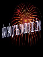 Tiết 122- Nói với con