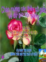 Toán 3- Bài toán liên quan rút về đơn vị - Ngọc Giang - THTT AC