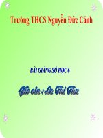 Tiết 82: Phép trừ phân số-GV: Lê Thị Thu