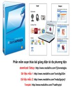 Phần mềm LectureMAKER v2.0