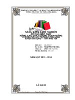 skkn một số biện pháp nâng cao chất lượng soạn giảng ở trường tiểu học thị trấn lương bằng