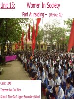 Unit 15: Part A - Reading