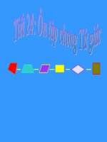 ôn tập chương tứ giác