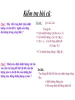 Phuương Trình Cân Bằng Nhiệt hay