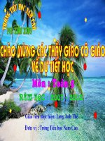 Một số dạng toán đã hoc5-Thế Nam Cao