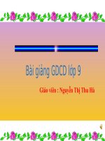 Bai : Nghia vu Bao ve To Quoc