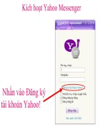 Huong dan tao hop thu dien tu Yahoo