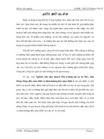 Nghiên cứu quy hoạch môi trường thị xã Sa Đéc tỉnh Đồng Tháp đến năm 2010 và định hướng đén năm 2020