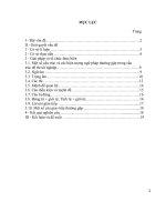 skkn một số phương pháp giúp học sinh lớp 12 chọn phương án đúng trong đề thi tốt nghiệp thpt môn tiếng anh