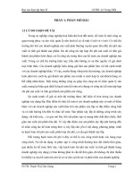 Hoàn thiện công tác kế toán tập hợp chi phí sản xuất và tính giá thành sản phẩm cho công trình cơ sở nuôi cá Long Trị tại Công ty trách nhiệm hữu hạn Thương mại  Dịch vụ  Xây dựng và Tư vấn kinh doanh Thanh Vũ