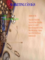Báo cáo môn marketing căn bản  Sevenboypro
