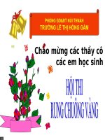 RUNG CHUÔNG VANG LƠP 5