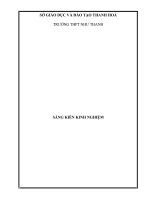 skkn đổỉ mới phương pháp dạy- học tiết “bài tập vật lý” nhằm phát huy tính tích cực hoạt động của học sinh trường thpt như thanh