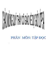 tập đọc: Một vụ đắm tàu